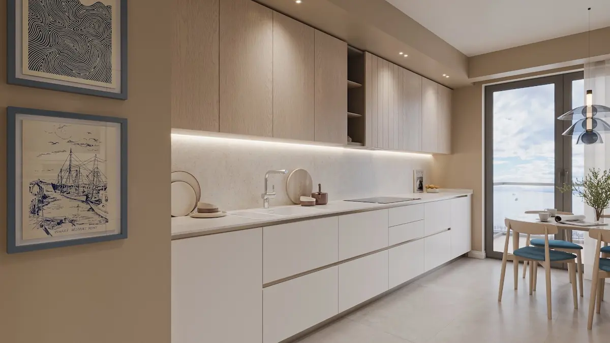 Fitted kitchen